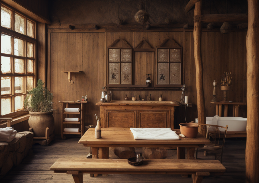 Функциональная зона отдыха в деревянной бане: идеи и рекомендации